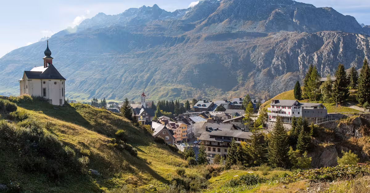 Andermatt in summer